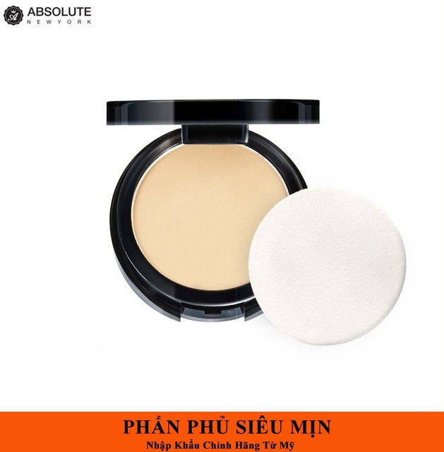 Phấn nền Absolute NewYork HD Powder Foundation HDPF01 Porcelain 12g