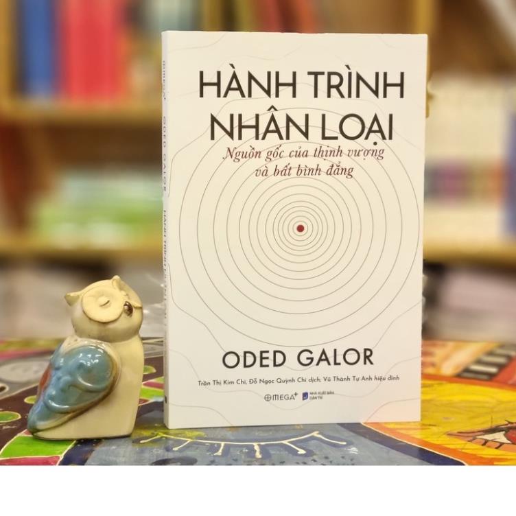 Sách Hành Trình Nhân Loại - Nguồn Gốc Của Thịnh Vượng Và Bất Bình Đẳng - AlphaBooks