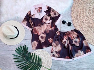 Pizama chất satin