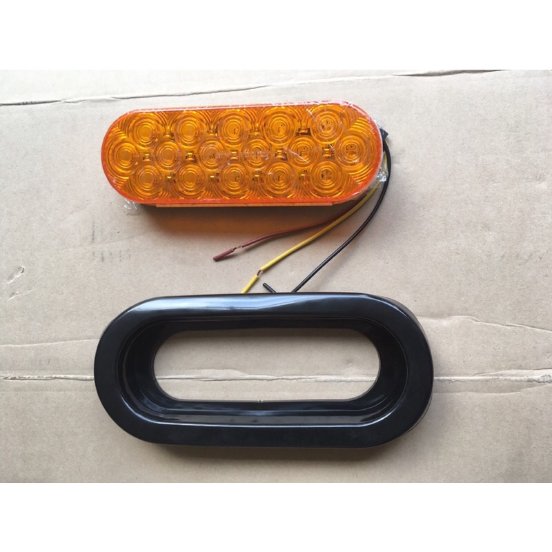 Đèn Led oval gắn cảng sau xe tải SD-2019, điện áp 12v-24v