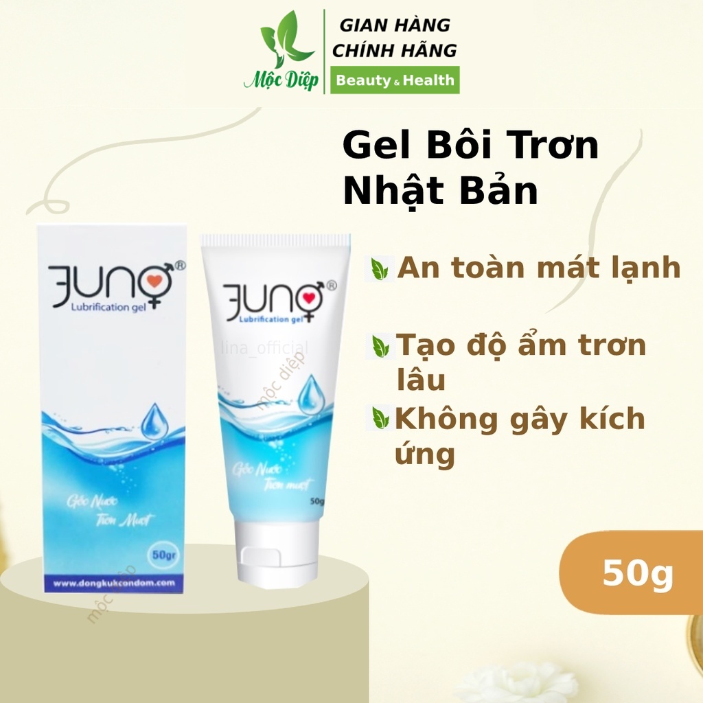 Gel bôi trơn kéo dài thời gian Juno Nhật Bản 50g - Mộc Diệp