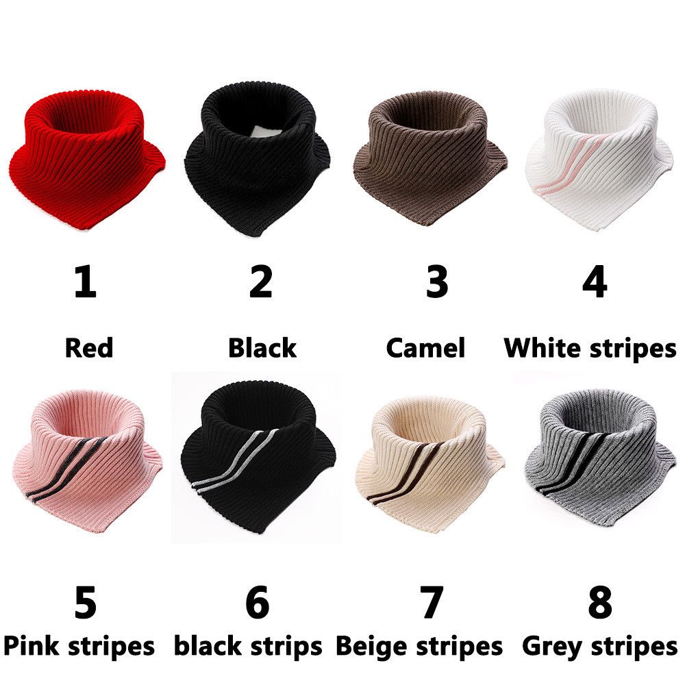 Áo Len Cổ Cao Màu Trơn Thời Trang Mùa Đông Giữ Ấm Cho Nam Và Nữ