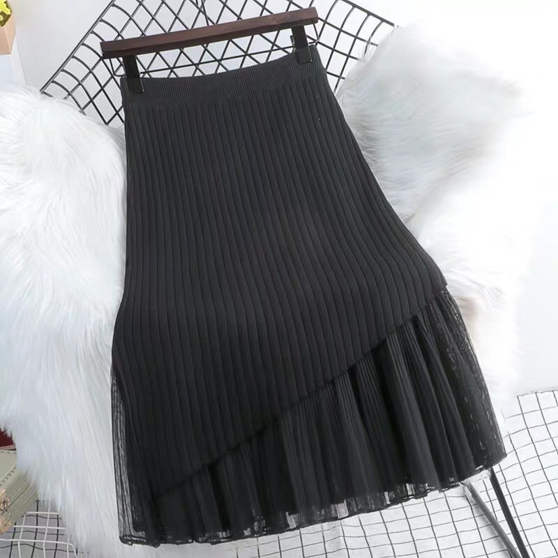 [Mã 2611THTRANG100K hoàn 10% xu đơn 99K] Chân váy len phối voan đuôi cá mẫu mới sành điệu tôn vóc dáng FREE SHIP | BigBuy360 - bigbuy360.vn