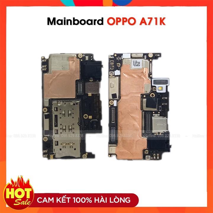 Main OPPO A71K Zin - Bo mạch chủ mainboard điện thoại OPPO A71k tháo máy
