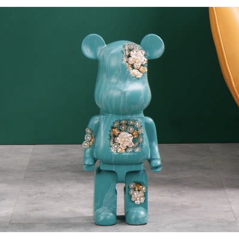 ƯỢNG BEARBRICK 1000% BREAK HEART - Tượng trang trí Bearbrick 80cm