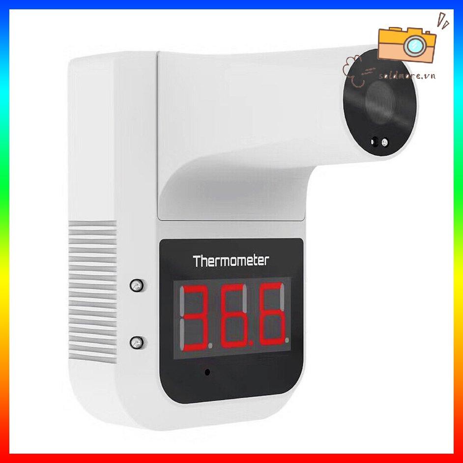 [SOE]  Single Wall-Mounted Thermometer K3 Wall-Mounted Infrared Sensor Industrial Forehead Thermometer Fixed Body Temperature Gun