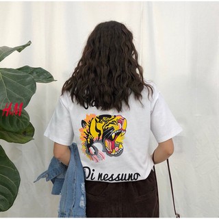 Freeship đơn 99k_áo thun nữ in hổ dinessuno . .