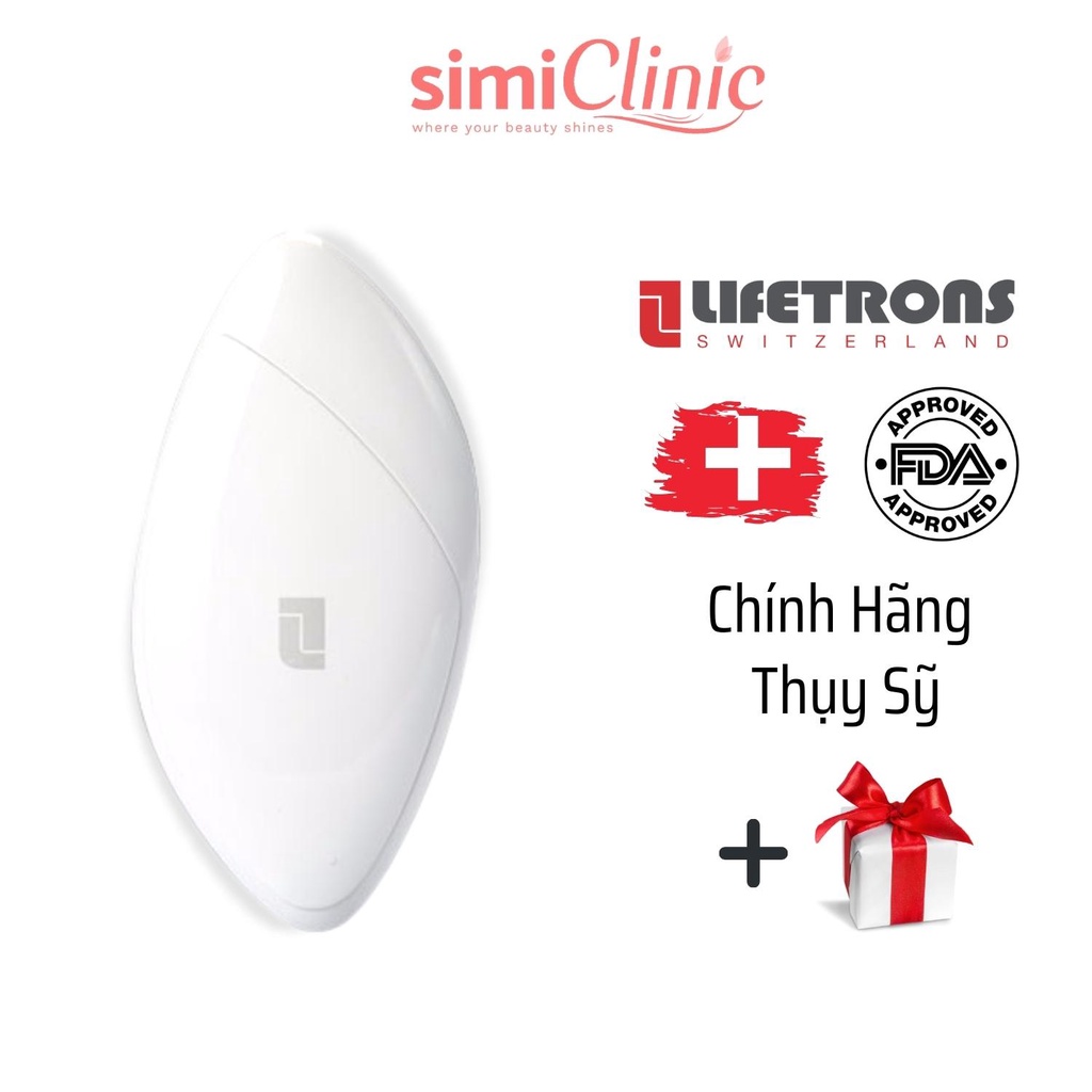 Máy phun sương mini cầm tay Nano LIFETRONS NS 400 tạo ẩm dưỡng da cấp nước tức thì giúp da mặt căng bóng mịn màng SIMI