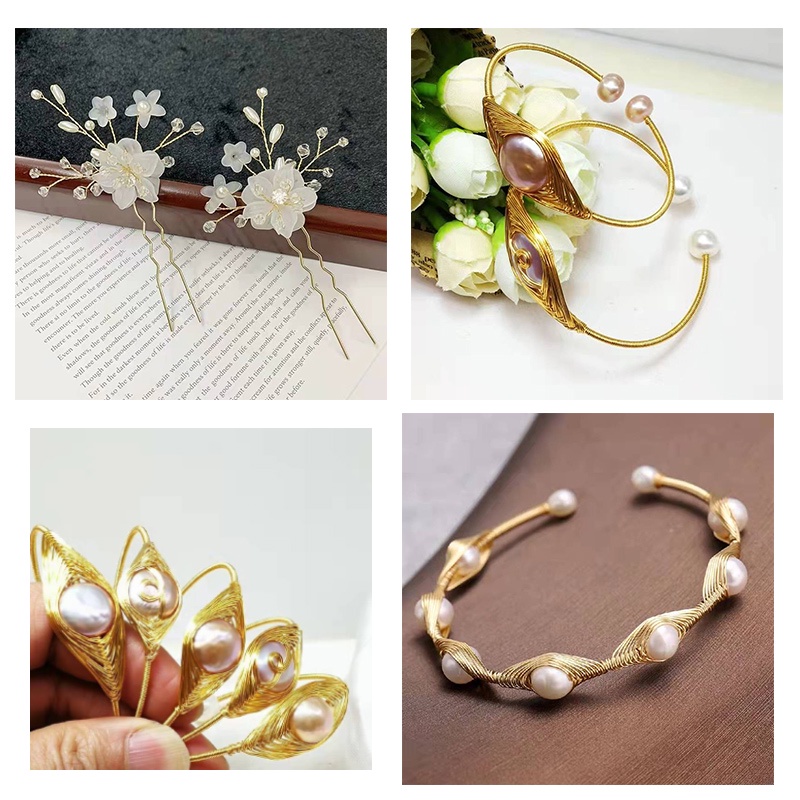 Cuộn Dây Đồng Nhiều Màu Sắc Dùng Làm Trang Sức DIY