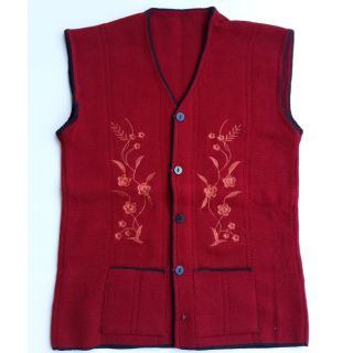 Áo len gile Hoa mai cho Bà mỏng [8 màu]