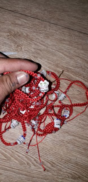 Vòng tay may mắn hình chú Mèo bằng xứ rất đẹp