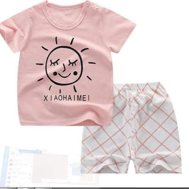 Combo đồ bộ cho bé gái