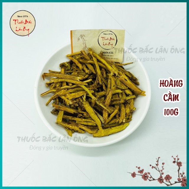 Hoàng cầm 100g (Hàng khô loại 1)