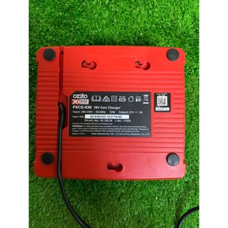 sạc ozito 18v