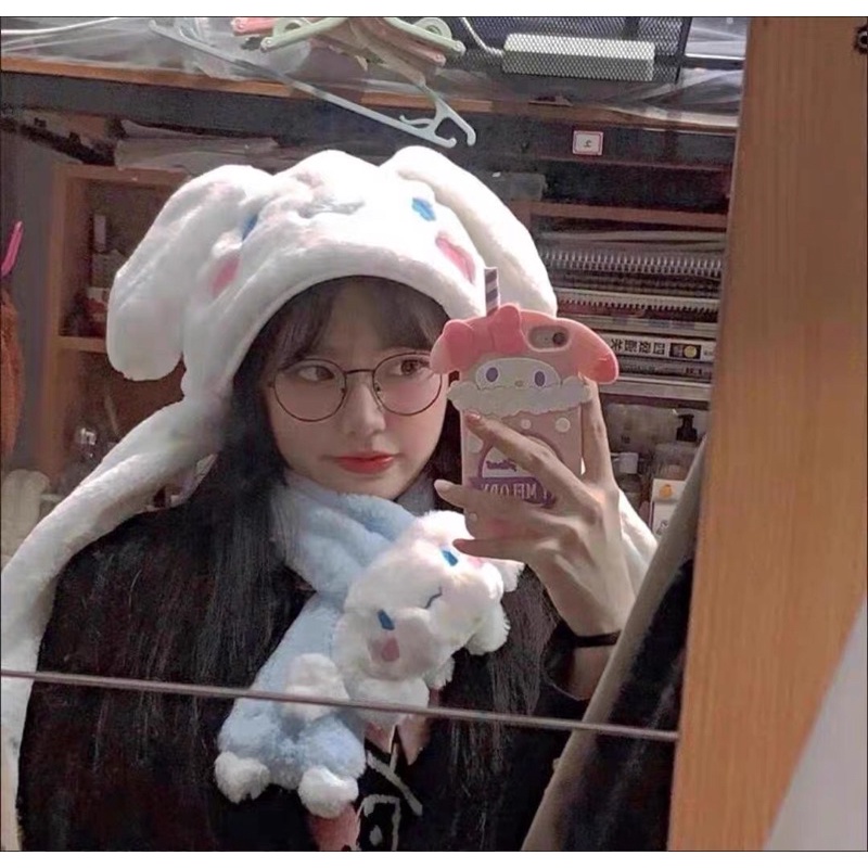 Mũ trùm đầu cinnamoroll