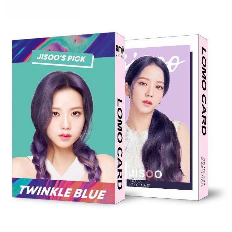 Lomo card hộp thẻ ảnh nhóm nhạc Kpop Blackpink