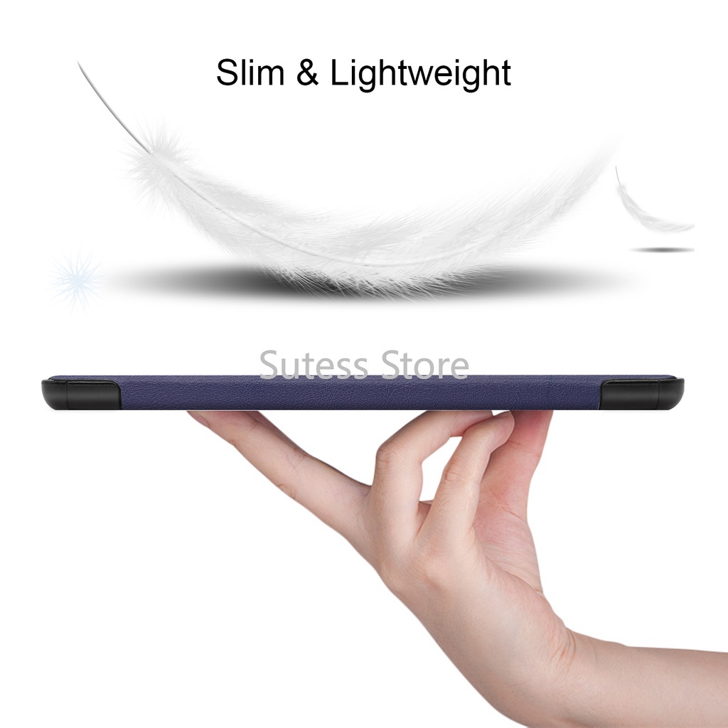 Bao da máy tính bảng dạng nắp lật từ tính có chức năng giá đỡ cho Samsung Galaxy Tab A7 Lite 8.7 inch T220 T225 2021