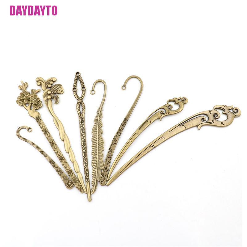 Trâm Cài Tóc Bằng Hợp Kim Đồng Chạm Khắc Phong Cách Cổ Điển Cho Nữ