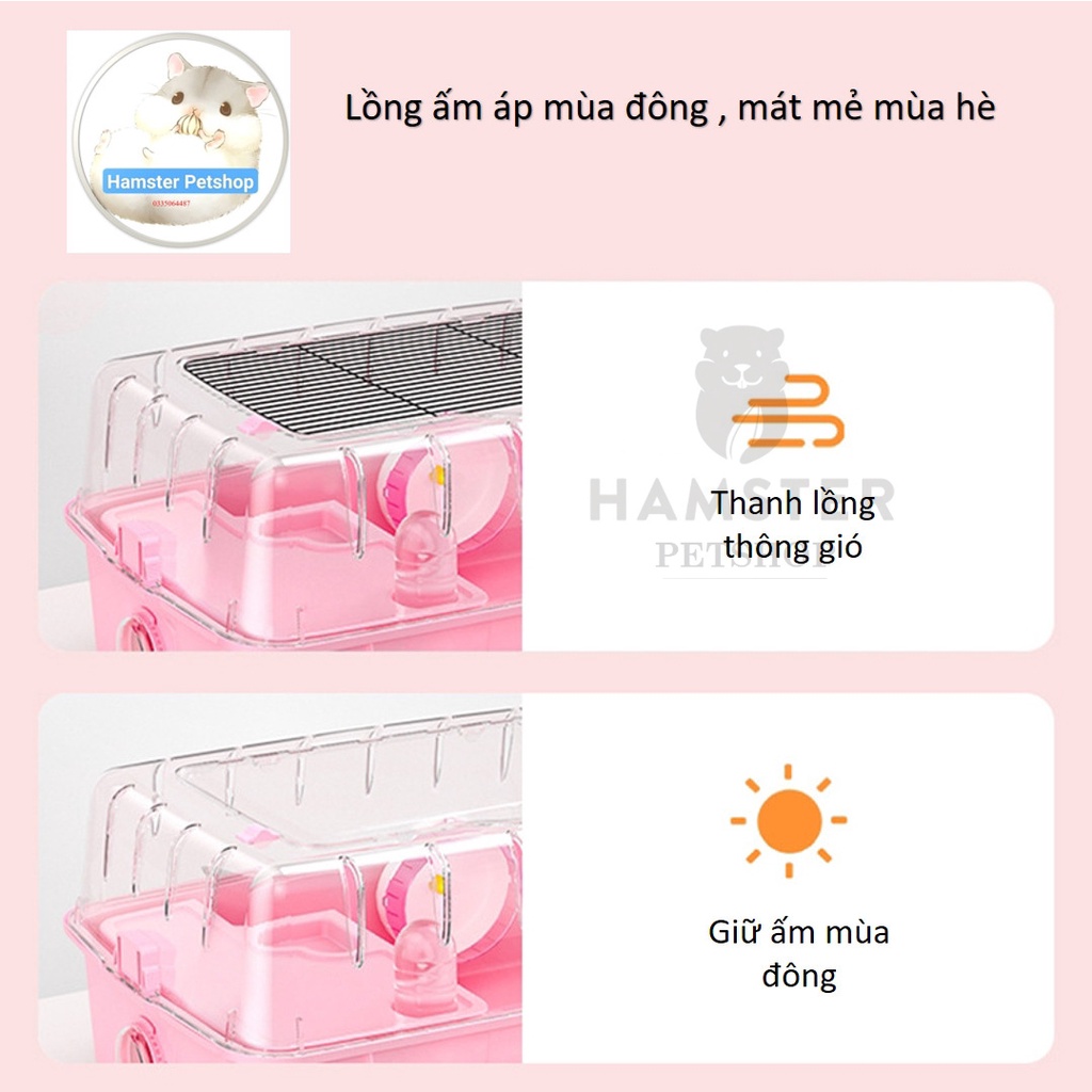 Lồng mật đạo Hamster ống nối siêu cấp