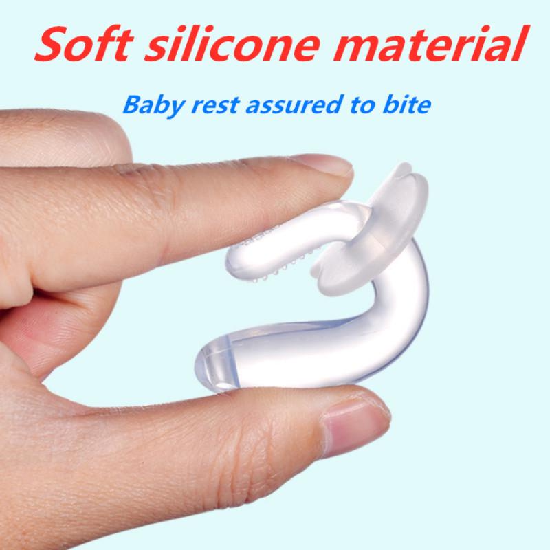 Đồ chơi ngậm nướu cho bé mọc răng bằng silicon mềm