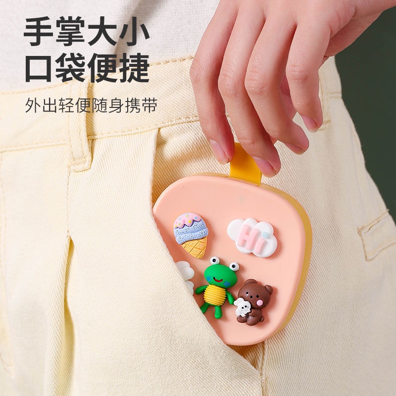 Hộp Đựng Thuốc 7 Ngăn Mini Chống Ẩm Mang Đi Du Lịch Tiện Lợi