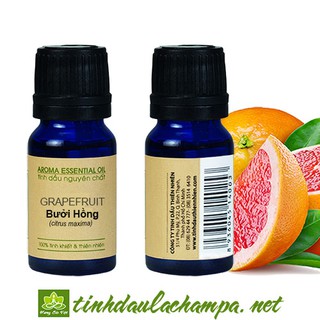 Tinh dầu Bưởi Hồng (Grapefruit) - hương thơm ngọt ngào, tươi mát, giảm căng thẳng