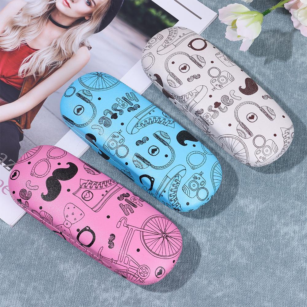 LEILY Hộp Cứng Đựng Mắt Kính Cầm Tay Cho Học Sinh