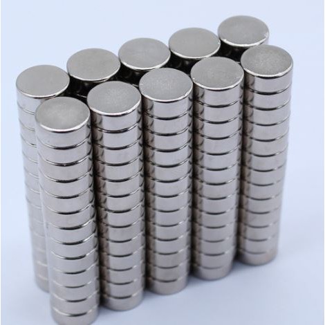Nam châm 8*5mm, loại nam châm trắng đất hiếm