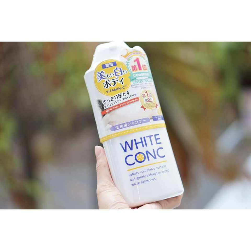 Sữa tắm dưỡng trắng White Conc