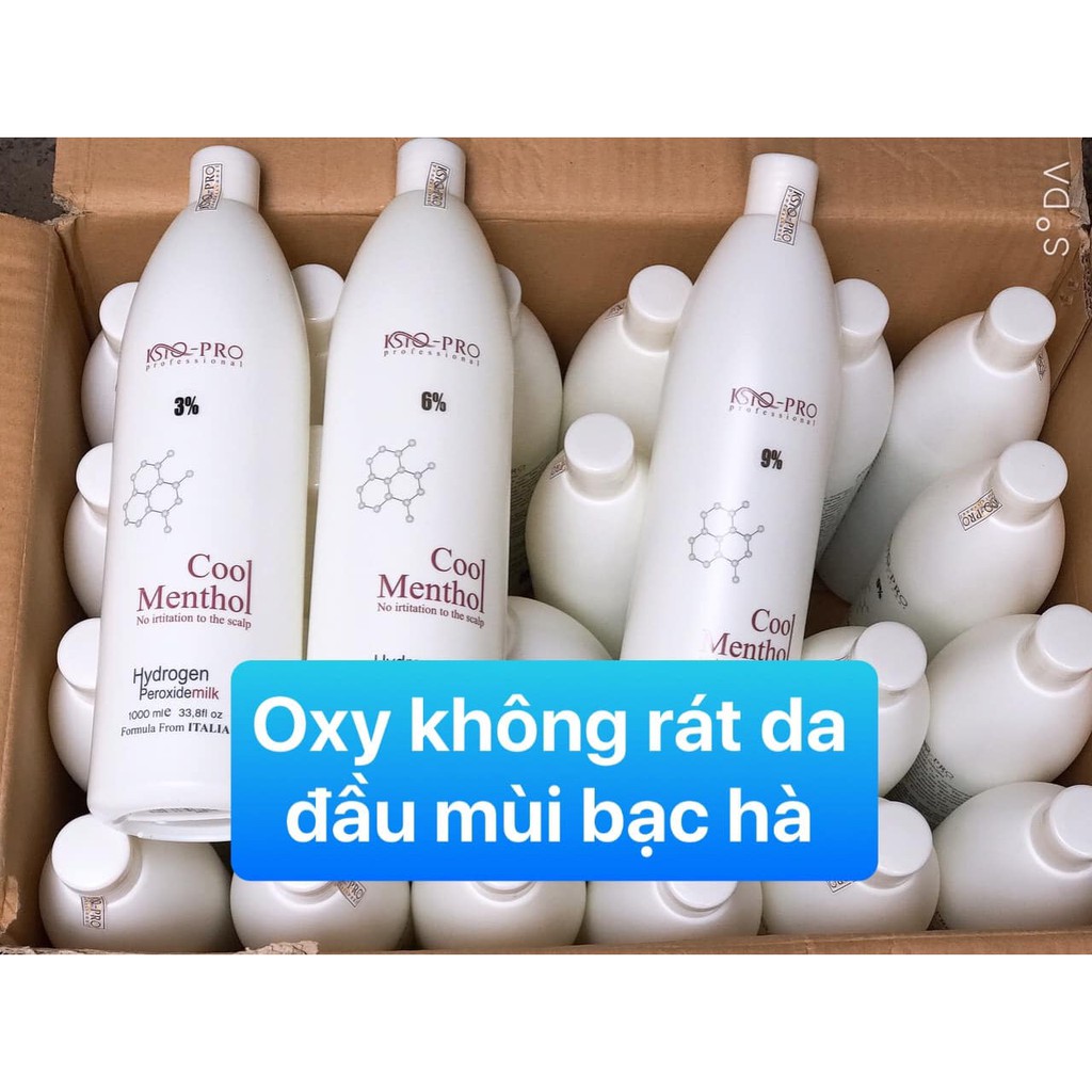[Mã 252FMCGSALE giảm 8% tối đa 100k đơn 500K] OXY BẠC HÀ CHỐNG RÁT, MÁT LẠNH KSTQ-PRO 1000ML