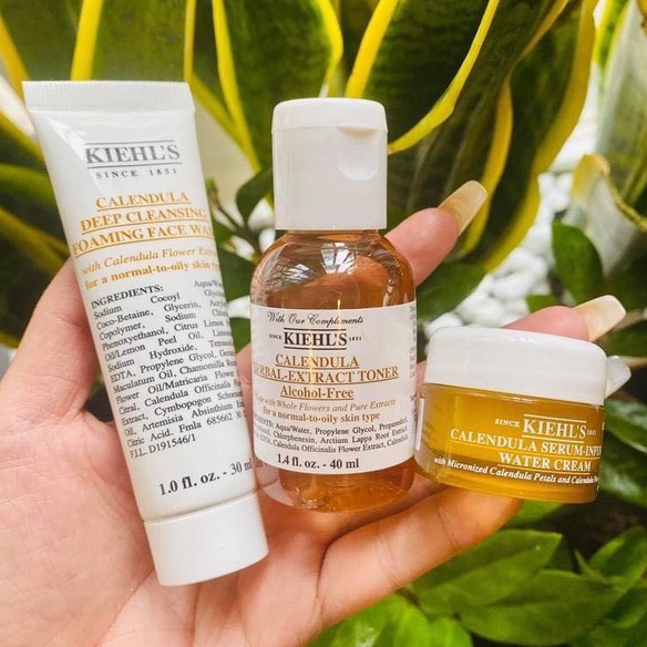 KIEHLS CÚC FULLSIZE - Sữa Rửa Mặt, Toner, Kem Dưỡng, Mặt Nạ Hoa Cúc Kiehl's