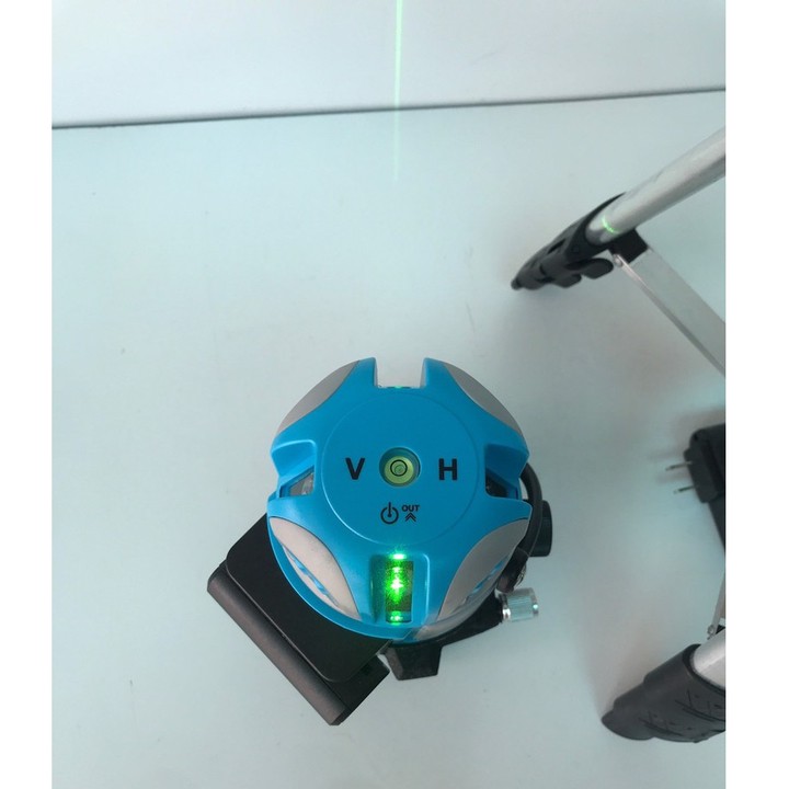 [ Hàng sịn ] Máy cân mực laser 5 tia xanh máy cân bằng laze phím cảm ứng kèm chân