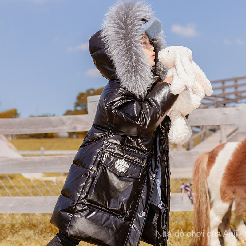 Children Girls Long Coat Thick Coat Male Children