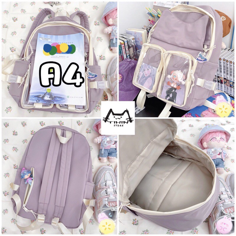 Balo Đi Học Chống Thấm Nước Tihinstore Mã 0221