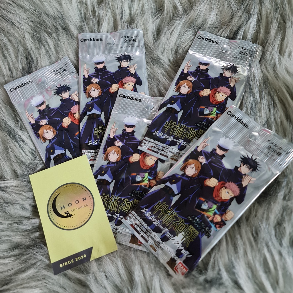 BST Thẻ Jujutsu Kaisen Bandai MetalCard 1