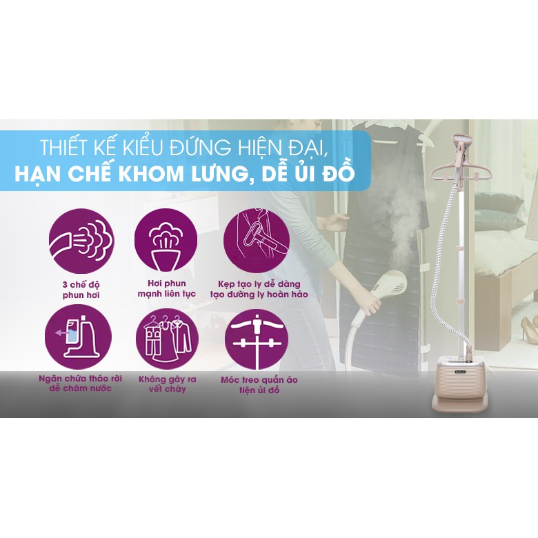 Bàn ủi hơi nước Bluestone  GSB-3941/ Mới 100%/ BH 24 Tháng chính hãng