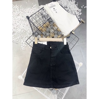 Chân váy bò trơn siêu đẹp. Size S M L