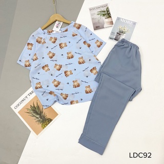 Đồ bộ Pijama lụa mango cao cấp có size