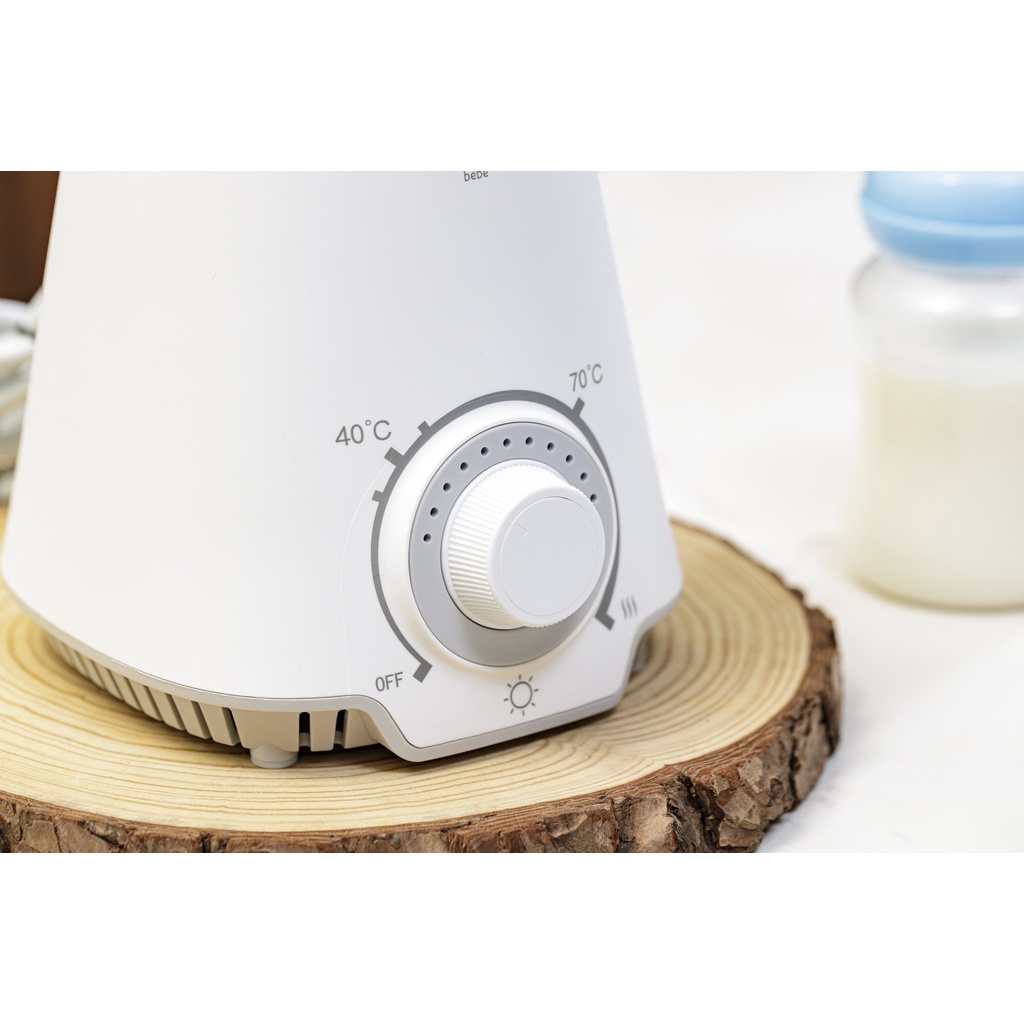 Máy Hâm Sữa Đơn Moazbebe MB039 (Hỗ trợ hâm sữa, dã đông,...)