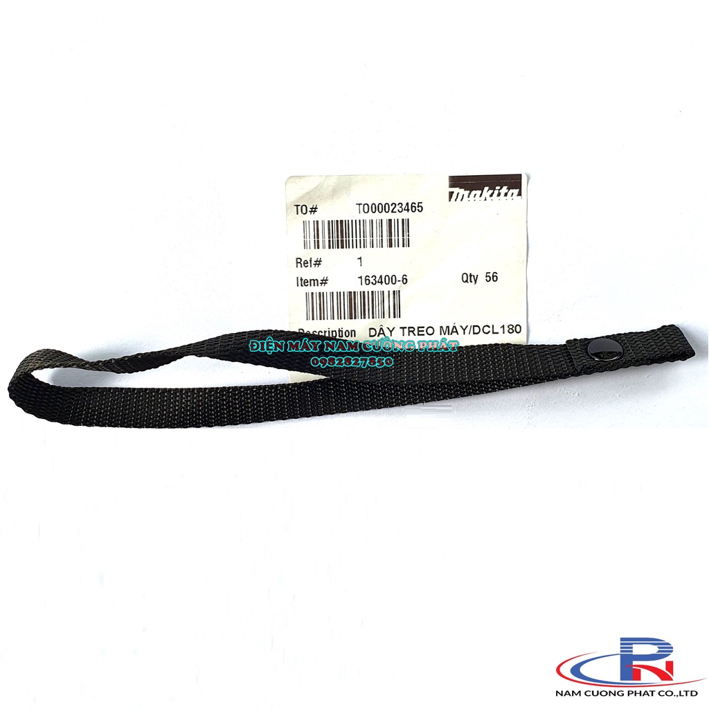 Dây treo máy khoan, máy vặn vít dùng pin Makita 163400-6