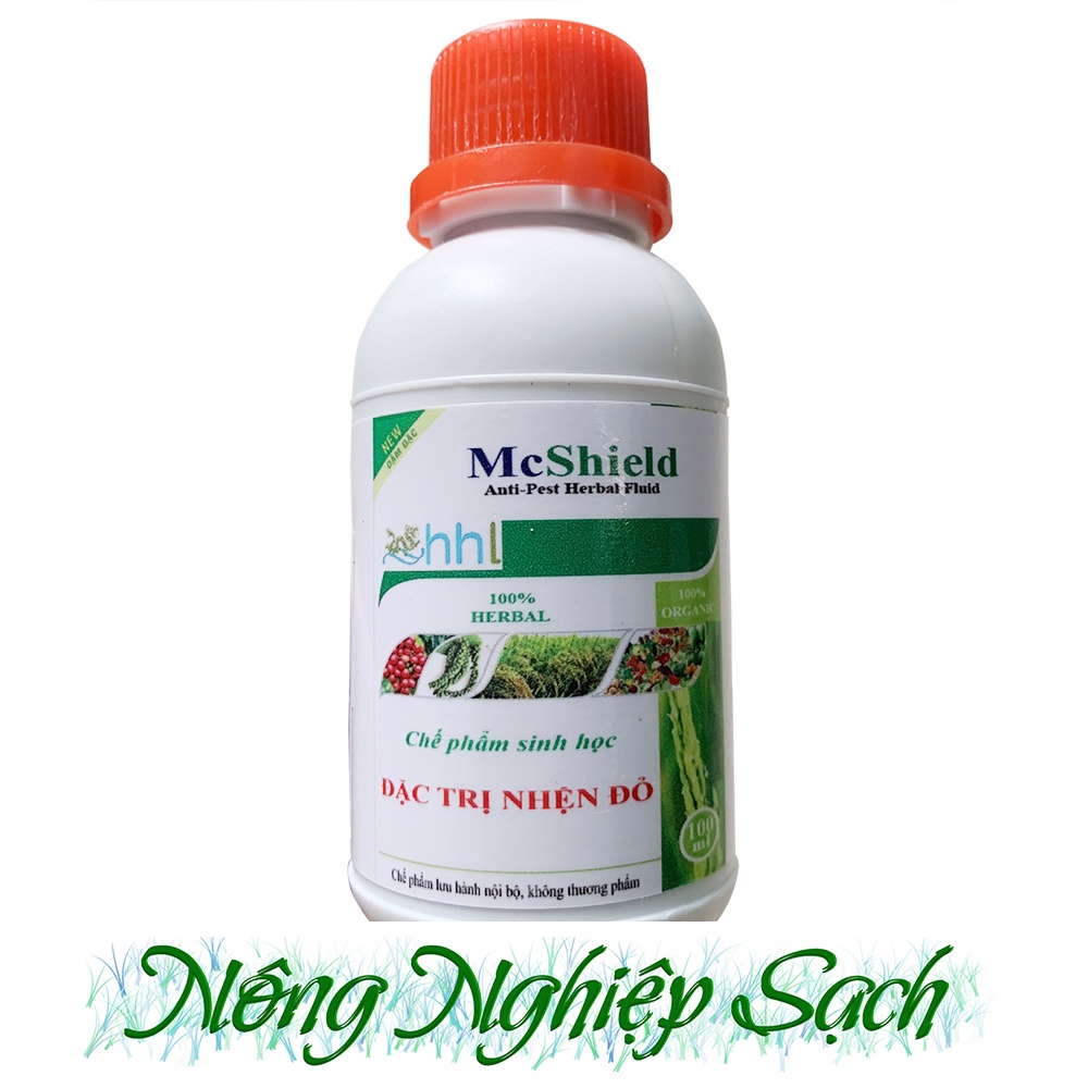 Thuốc đặc trị Nhện đỏ chai 100ml – Chế phẩm sinh học McShield