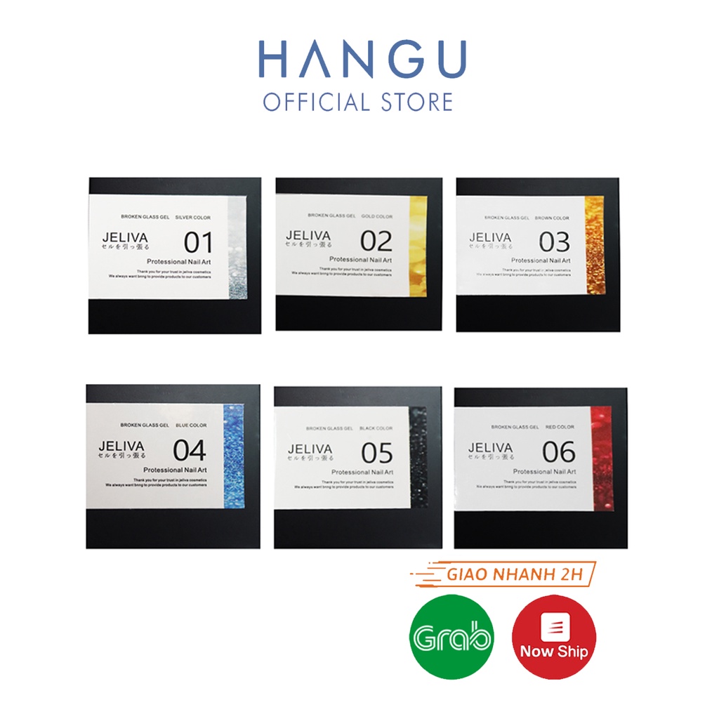 Gel nhũ flash siêu sáng Jeliva 2g