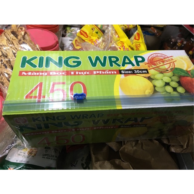 Màng bọc thực phẩm king wrap lớn R450-30 (30cm x450)