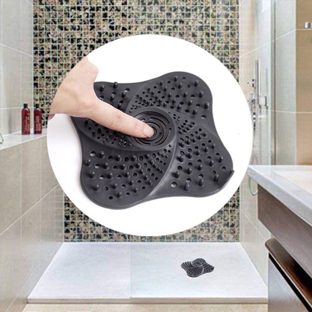 Lưới Silicone Lọc Tóc Chống Tắc Nghẽn Cho Bồn Rửa