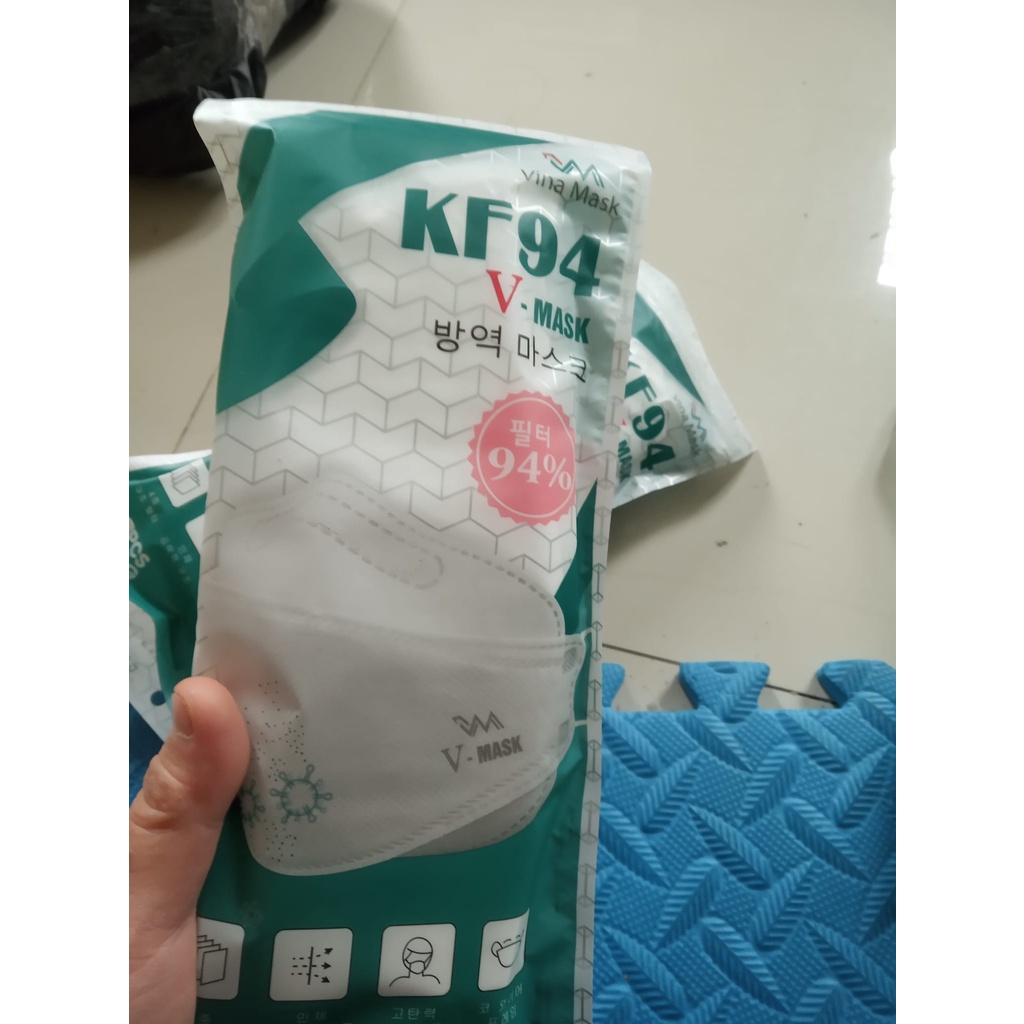 Khẩu trang KF94 hàng công ty, ôm mặt dùng siêu thích, sét 10 cái