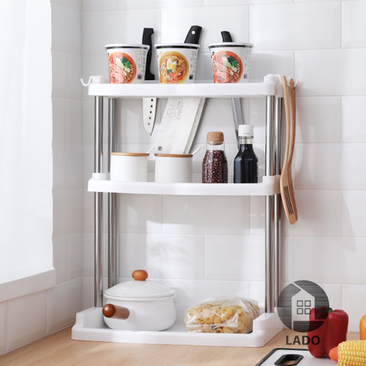 Kệ gia vị nhà bếp 3 tầng chữ L Shuangqing SQ-3333