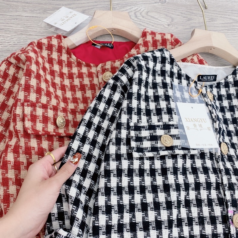 [ 𝐅𝐑𝐄𝐄 𝐒𝐇𝐈𝐏 ] ÁO KHOÁC DẠ CARO NẮP TÚI SIÊU HÓT VẢI DẠ QC CAO CẤP  QC CAO CẤP