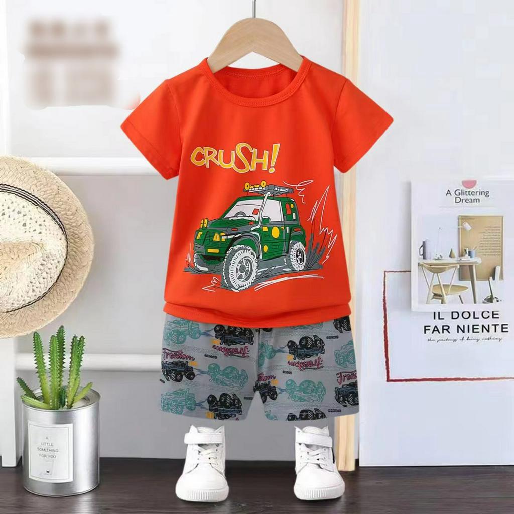 Đồ bộ xuất hàn Kaikai size nhỡ cho bé trai – Cotton 4 chiều – Bảng màu kaikai nam 1