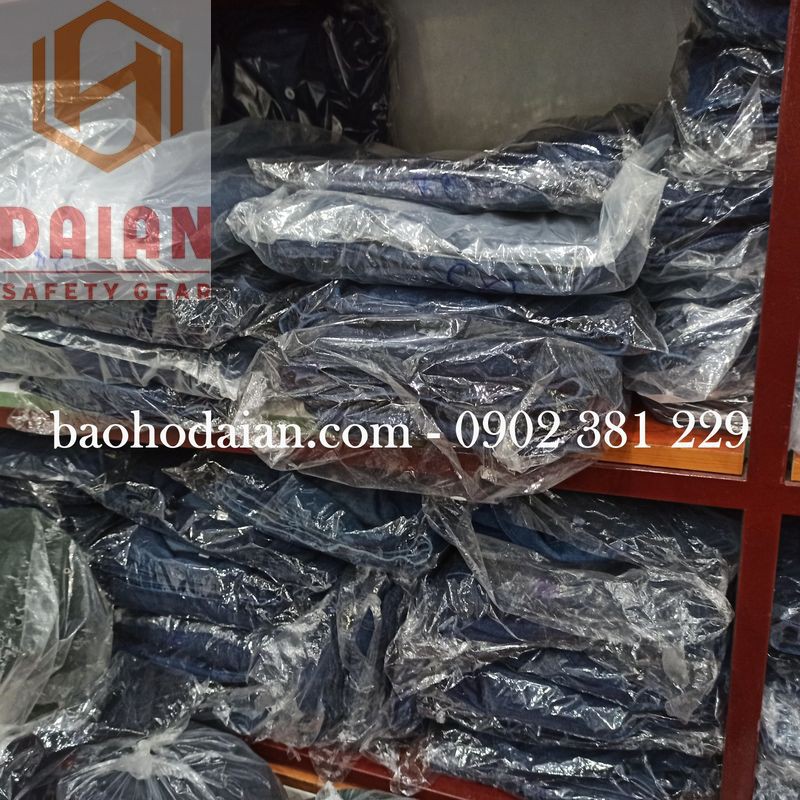 Bán lẻ quần, áo jeans thợ hàn, điện lực xanh đen