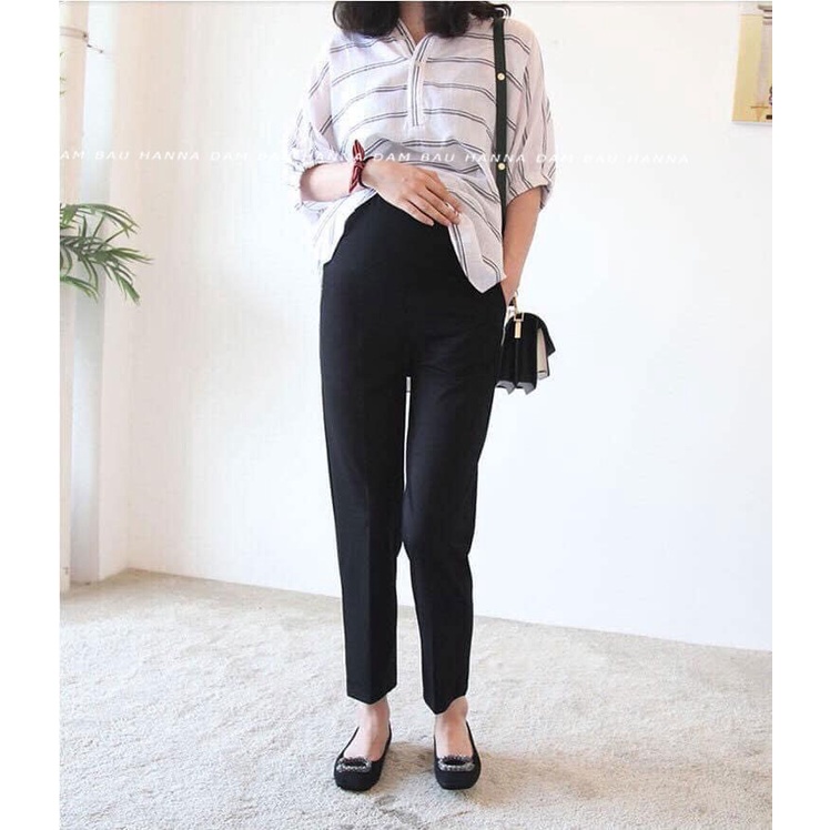 [Size 40 đến 105kg]Quần bầu Baggy công sở big size 105kg quần ống rộng thoải mái CHẤT VẢI CAO CẤP thoáng mát